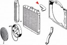 Radiatorslange W116 Øvre thumbnail