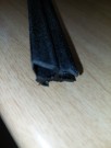 Dørvindlist utv. gummi/filt W107, 115, 123, 126 thumbnail