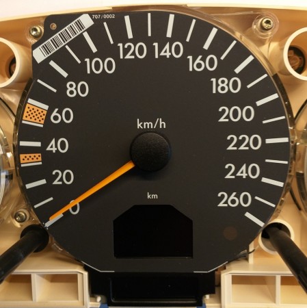Speedometer KM/H for R129
