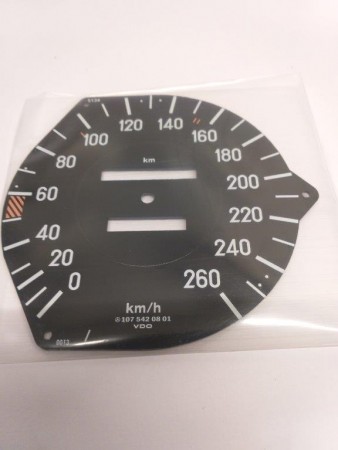 Speedometerskive R-C107 km/h