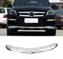 Støtfanger leppe i chrome for W166 AMG