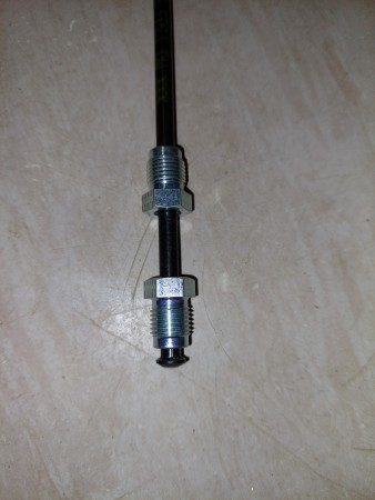 Bremserør for H og V, 430mm for W121, W113