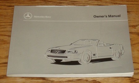 Owners Manual 1998 SL R129