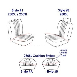 For 230SL velg model